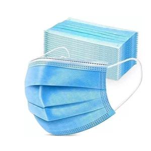 Quality Non Woven 3 Ply Disposable Face Mask Anti Pollution for sale