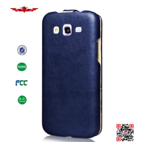 Fashion Design High Quality PU Flip Leather Cover Case For Samsung Galaxy Grand 2