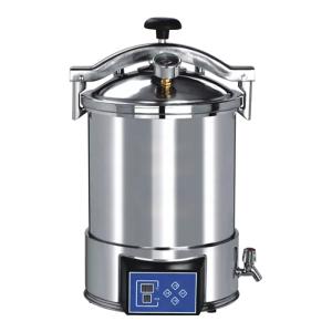 Portable Steam Autoclave Vertical Sterilizer Equipment 18L