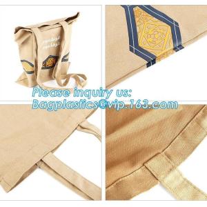 Promotional Cotton Canvas Drawstring Small Recycle Packaging Bag / Pouches,Logo