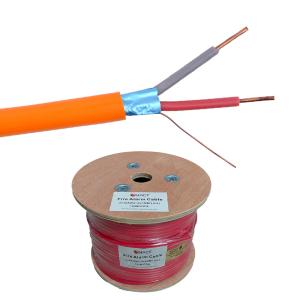China Fire Resistant ABS Alarm Cable 2x2x0.5 with White PVC Jacket and Copper Conductor on sale