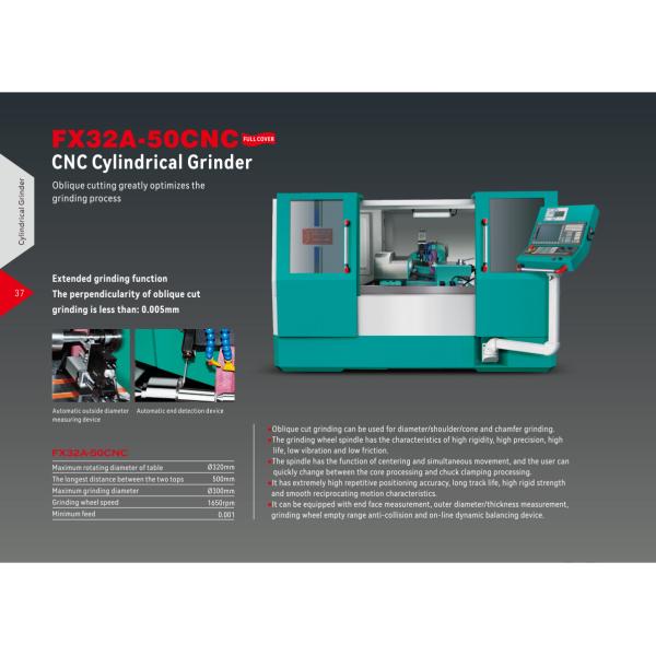 V and Flat Track Precision Shovel Grinding Feed System Cylindrical Grinder