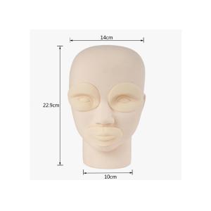 Emulsion Material Tattoo Practice Skin 3D Effect Silicone Head Model