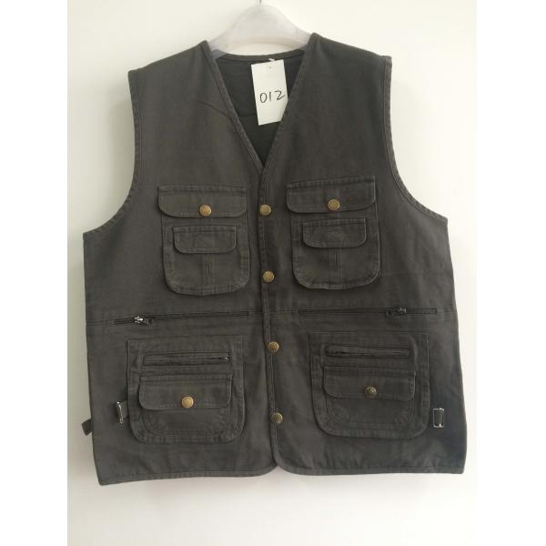 vest, waistcoat, mens vest in 100% cotton fabric, fishing vest, fishing