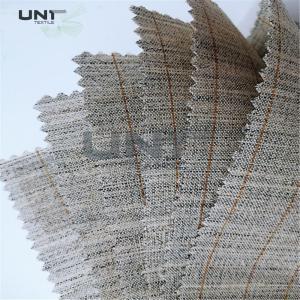 elastic canvas hair interlining for men‘s uniform with high quality