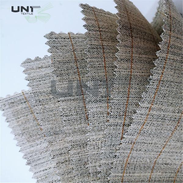 Buy elastic canvas hair interlining for men‘s uniform with high quality at wholesale prices