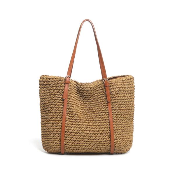 Buy Original Purse Rattan Lafite Straw Bucket Bag Crochet Woven Personalised at wholesale prices