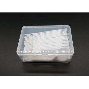 Eco Friendly Plastic Dental Floss Toothpick , Disposable Dental Floss Picks