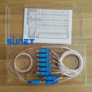 Factory Fiber Optical Plc Splitter With 1*16 Sc Upc/Apc Steel Tube Type