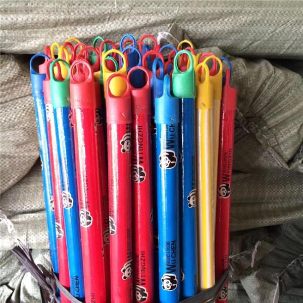 Buy Garden Straight Cut Top End 25mm Diameter Wooden Mop Handles at wholesale prices