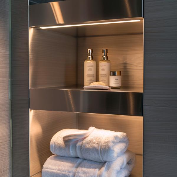 Buy Water Proof Industrial-Grade Wall Niche In Brushed Stainless Steel at wholesale prices