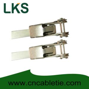 Quality LKS-500mm Universal Stainless Steel Clamping Ties for sale