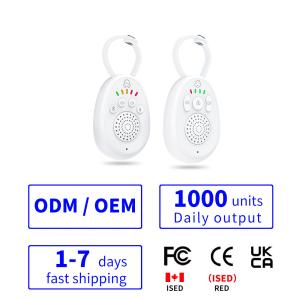 Light Weight Portable 2 Way Audio Baby Monitor Out Of Range Indicator The Baby