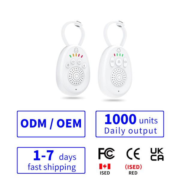 Light Weight Portable 2 Way Audio Baby Monitor Out Of Range Indicator The Baby