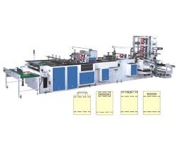 Quality 13KW Functional Plastic Hand Bag Making Machines 8200X3100X1870mm for sale