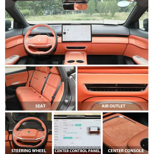 Changan Deep Blue Shenlan S7 Automobile Ev Car Energy Vehicles 1725kg Left Steering