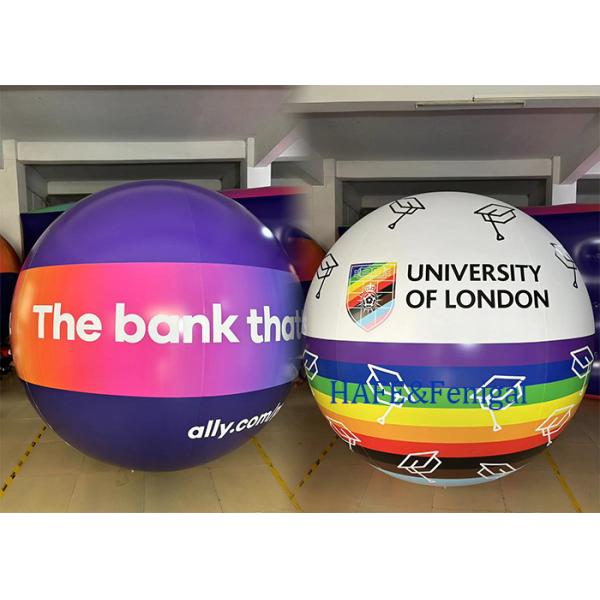 3-5m Marketing Advertising Floating Inflatable Helium Balloon Advertise Customized Printing