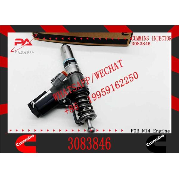 Huida Genuine 3083622 3083846 3083849 3083846 Diesel Fuel 3087557 Fuel Injector Fit For Cummins QSN14 N14 Diesel Engine