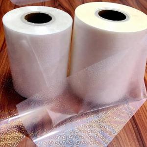 Transparent Holographic Cold Lamination Film 17 Micron Clear Holographic Film