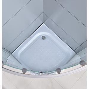 White Corner Sliding Shower Enclosure 900x900x1950mm