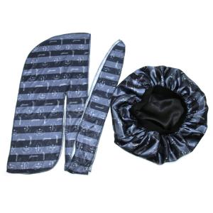 Custom Made Satin Spandex Fashionable Durag And Bonnet