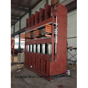 Hot Press Plate Tire Tread Vulcanizing Machine / Rubber Processing Machine