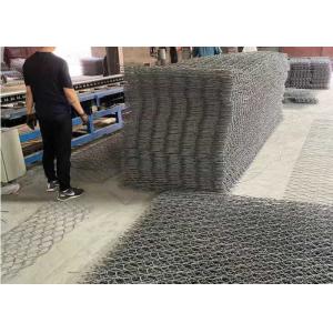 4.0mm Galvanized Gabion Mattress 60x80mm Mesh 380-550Mpa Strength