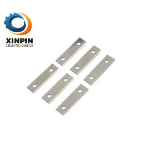 50x12x1.5mm Tungsten Carbide Inserts / Tungsten Carbide Scraper Blade