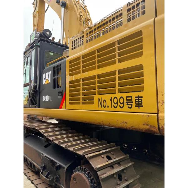 Second hand CAT 349D2 Excavator used construction equipment powerful engine