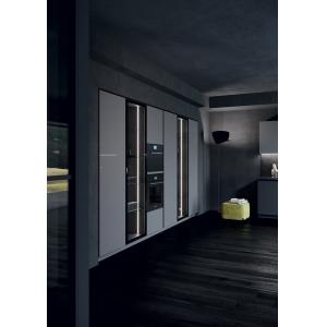 Modern Waterproof Melamine Kitchen Cabinets Complete Sets For Townhouse