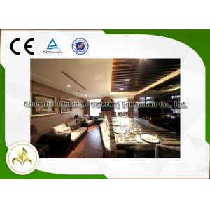 Teppanyaki Grill Table Basic Configuration , Stainless Steel Teppanyaki Plate