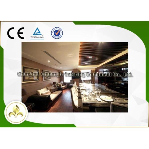 Teppanyaki Grill Table Basic Configuration , Stainless Steel Teppanyaki Plate