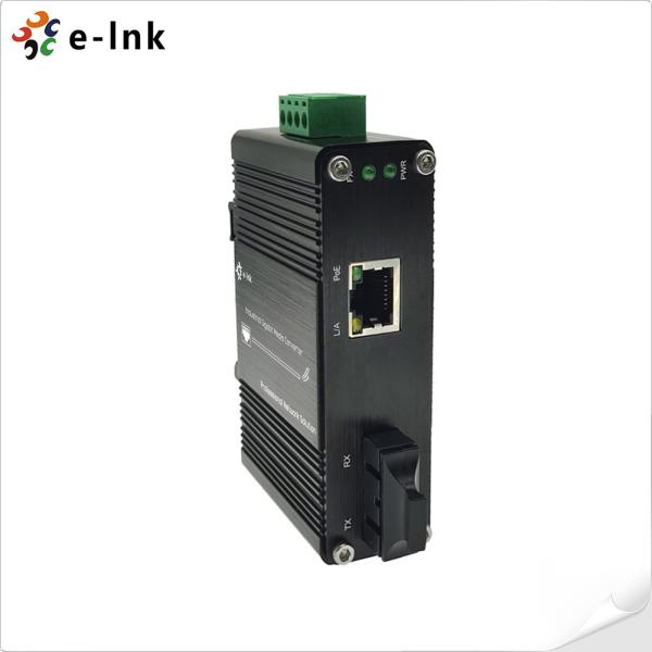 Buy SC RJ45 Optical Fiber Fast Gigabit Ethernet Media Converter 60W at wholesale prices
