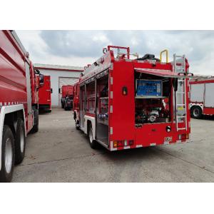 Small-sized light Duty 3500 Litre Foam Tanker Fire Trucks with 30L/S Pump