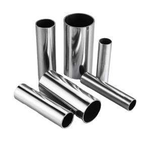Welded Decorative Stainless Steel Pipe Tube Round SS SUS 201 304L 316 0.3mm
