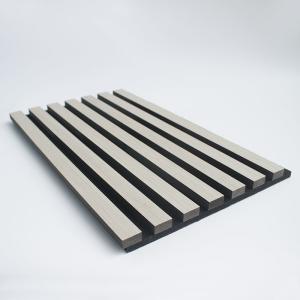 Nontoxic Fireproof Sound Panels For Walls , Mildewproof Acoustic Wood Slats