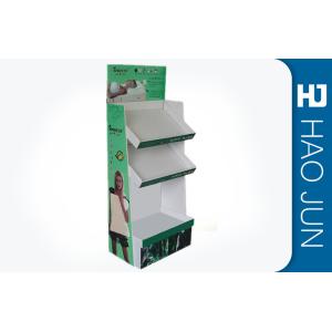 Recyclable Printed Cardboard Display Stands For Snacks , Easy Assembly