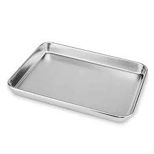Customization 304 Stainless Steel Rectangular Square Oven Tray with Aluminum