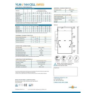 Yingli Grade A Mono Half Cut Solar Panel 535w 540w