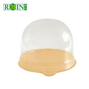 Round Disposable Cake Container Water Resistant For Birthday Parties