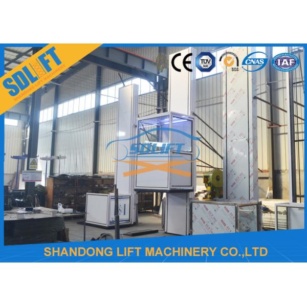 OEM Design 1-6m Handicapped Chair Lifts With Cabin , CE And SGS Certified