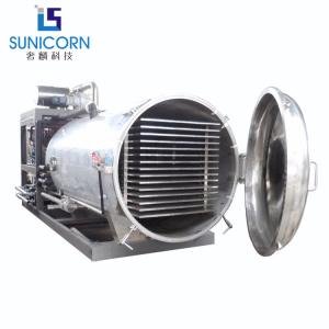 China Low Noise Industrial Lyophilizer , Food Vacuum Freeze Dryer CE Approved on sale