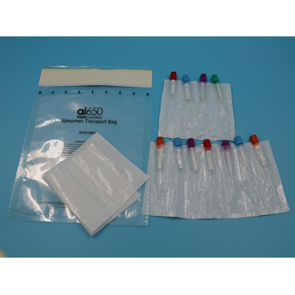 Buy UN3373 Sample Transport Bags AI 650 Diagnostic Specimen Packaging at wholesale prices