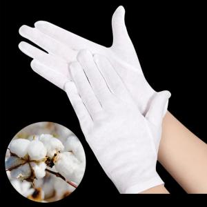 Sweat Absorption 100 Percent Cotton Gloves