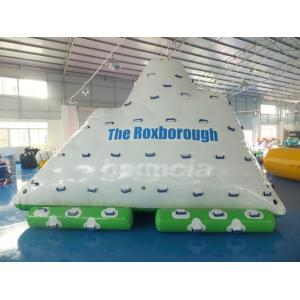 Quality One Side Sliding and Three Sides Climbing Inflatable Water Iceberg for sale