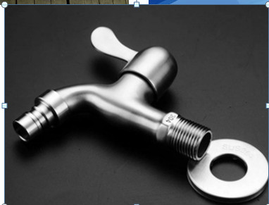 Buy OEM Investment Casting Parts SS201 Stainless Steel Water Tap at wholesale prices