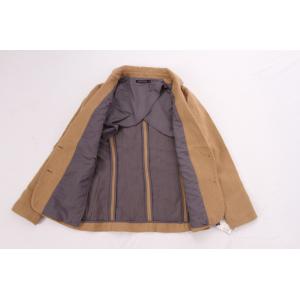57% Cotton 43% Liene Ladies Casual Khaki Blazer