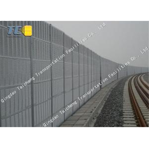 Louver Hole Noise Barrier System Steel / Aluminum Coil Sound Insulation