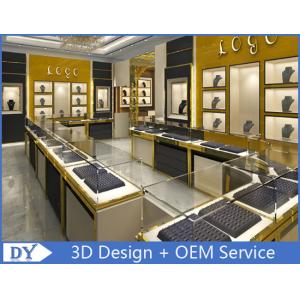 Stainless Steel Jewelry Showcase / Jewelry Wall Display Cases