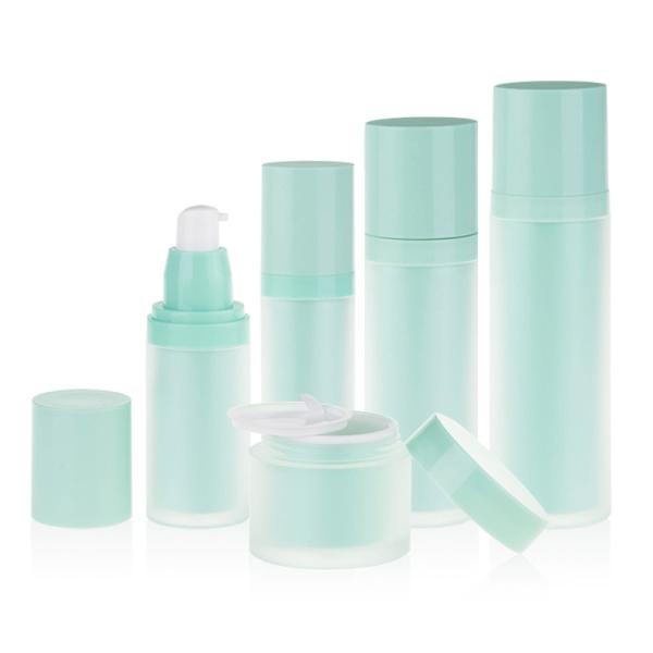 Pink Plastic Cosmetic Containers Lotion Pump 50g 120g TSA